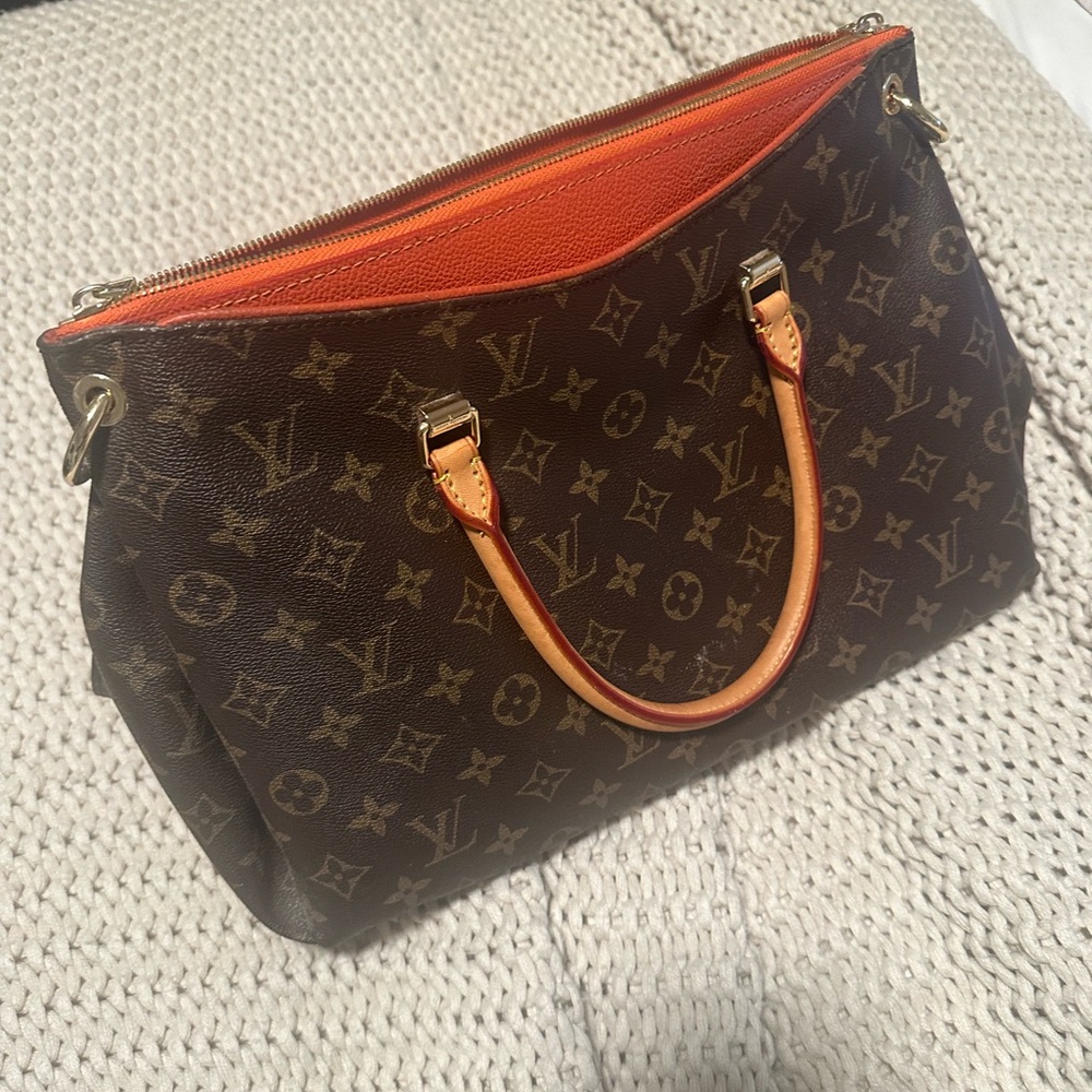Louis Vuitton Monogram Pallas Bag with Should Strap